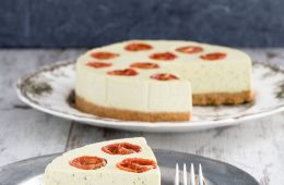 cheesecake salata al pesto