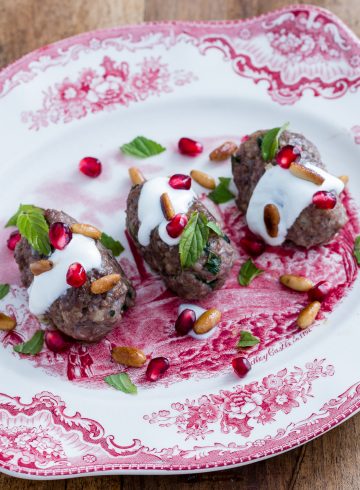 polpette di agnello con salsa allo yogurt