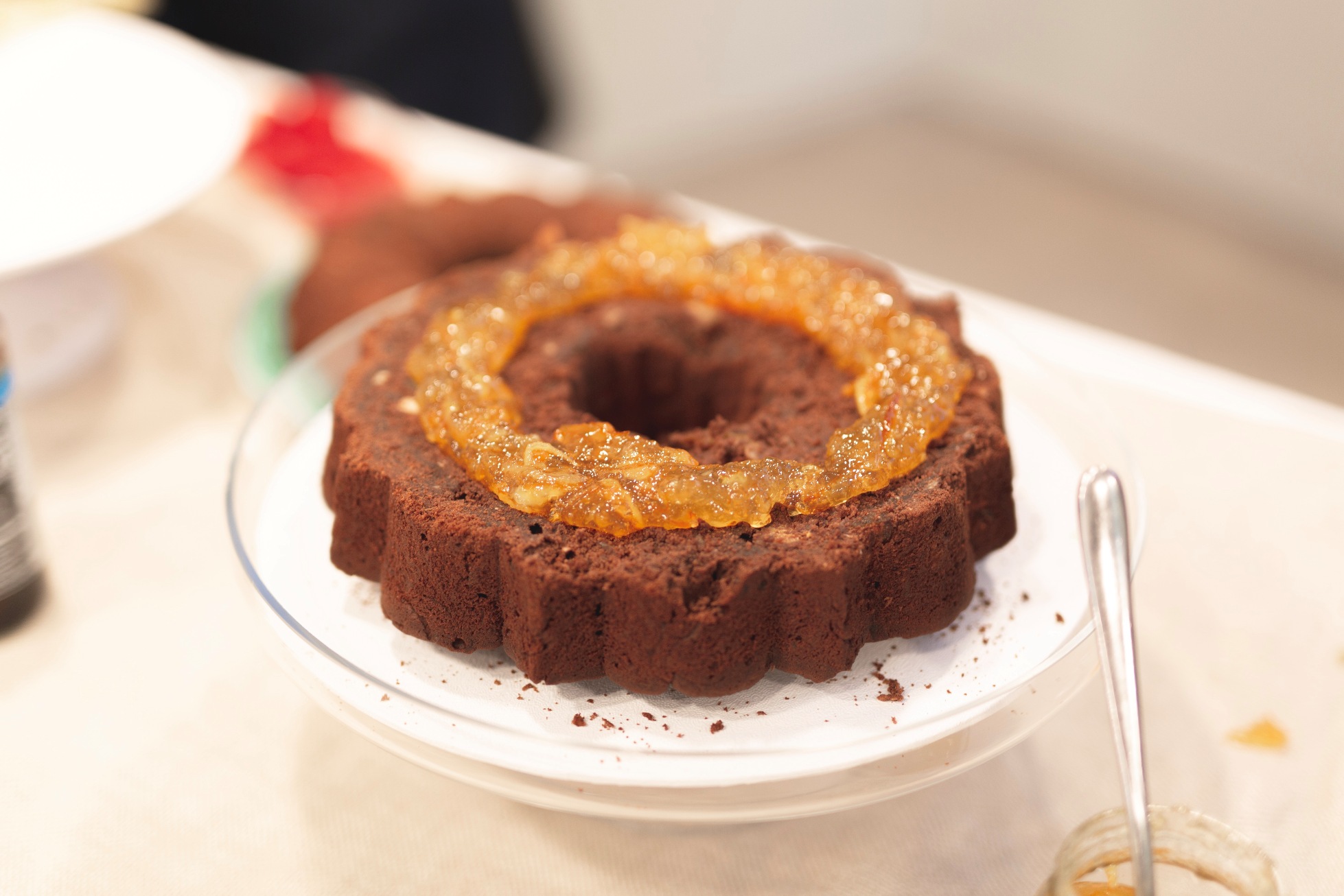 La Bundt cake al Cacao. La Bundt cake al Cacao.