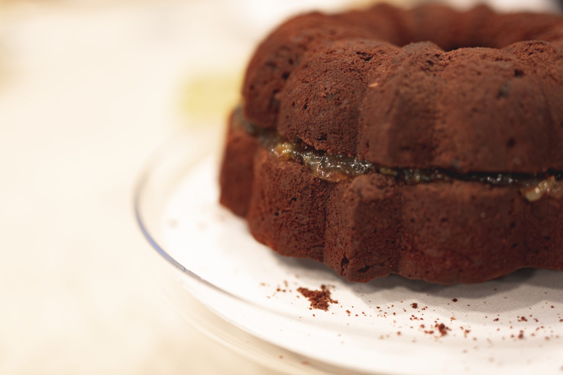 La Bundt cake al Cacao.